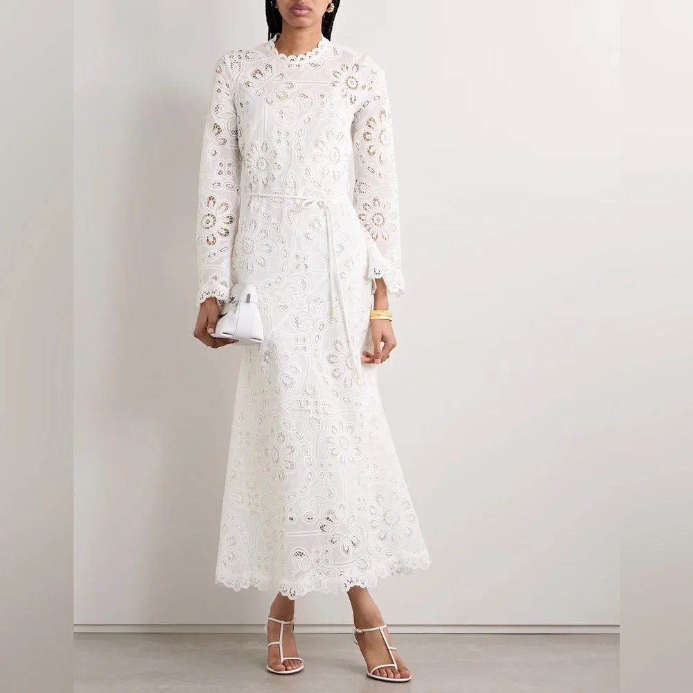 zimmermann ottie lace dress Zimmermann Ottie Slip Dress in Blue Floral